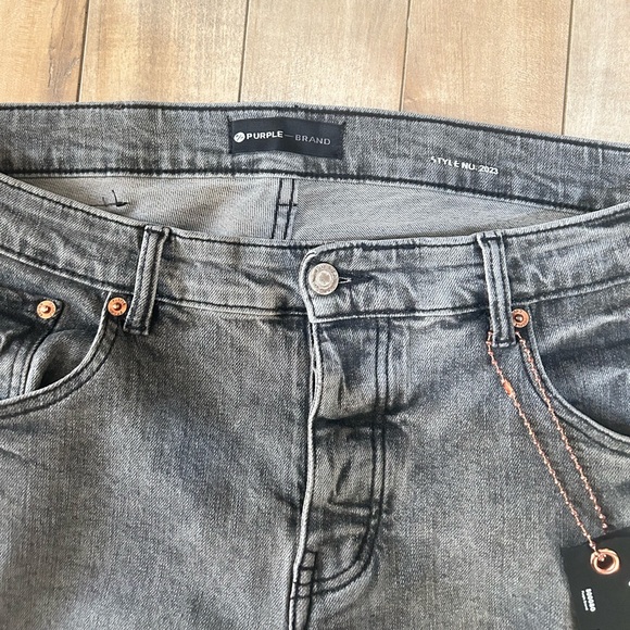 Purple Brand jeans Gray
size: 32x34 Us Men’s slim fit - Picture 4 of 11